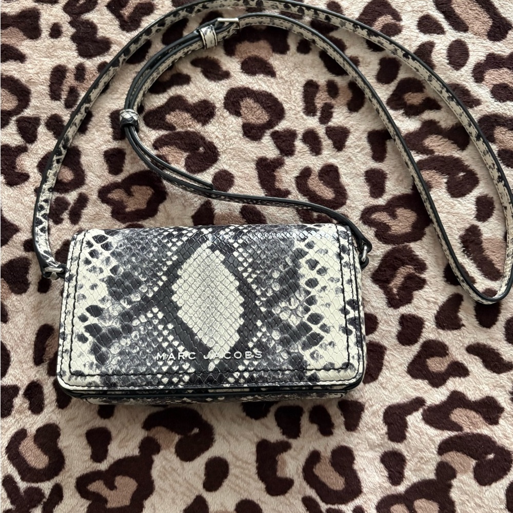 Marc Jacobs Snake Print Crossbody Bag